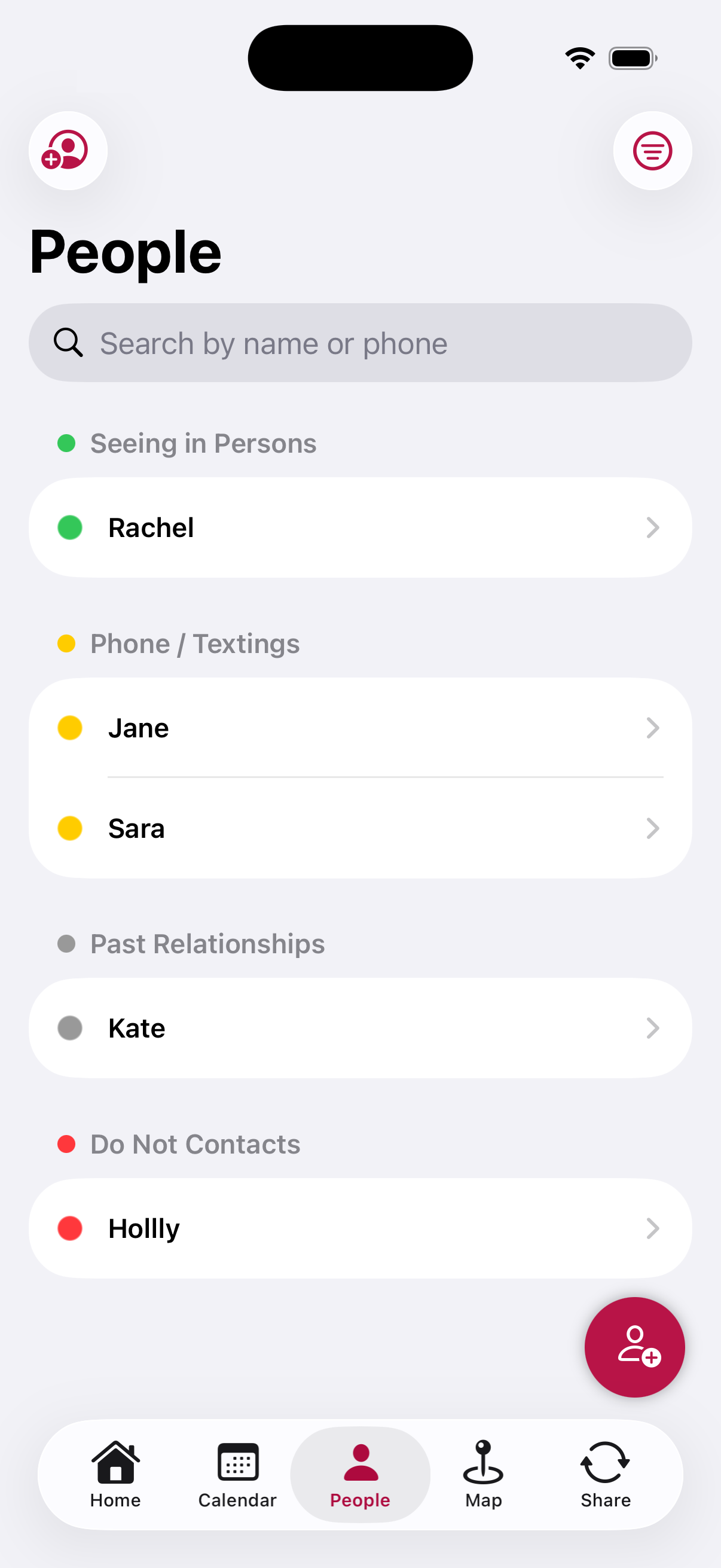 PMG Dating people pipeline