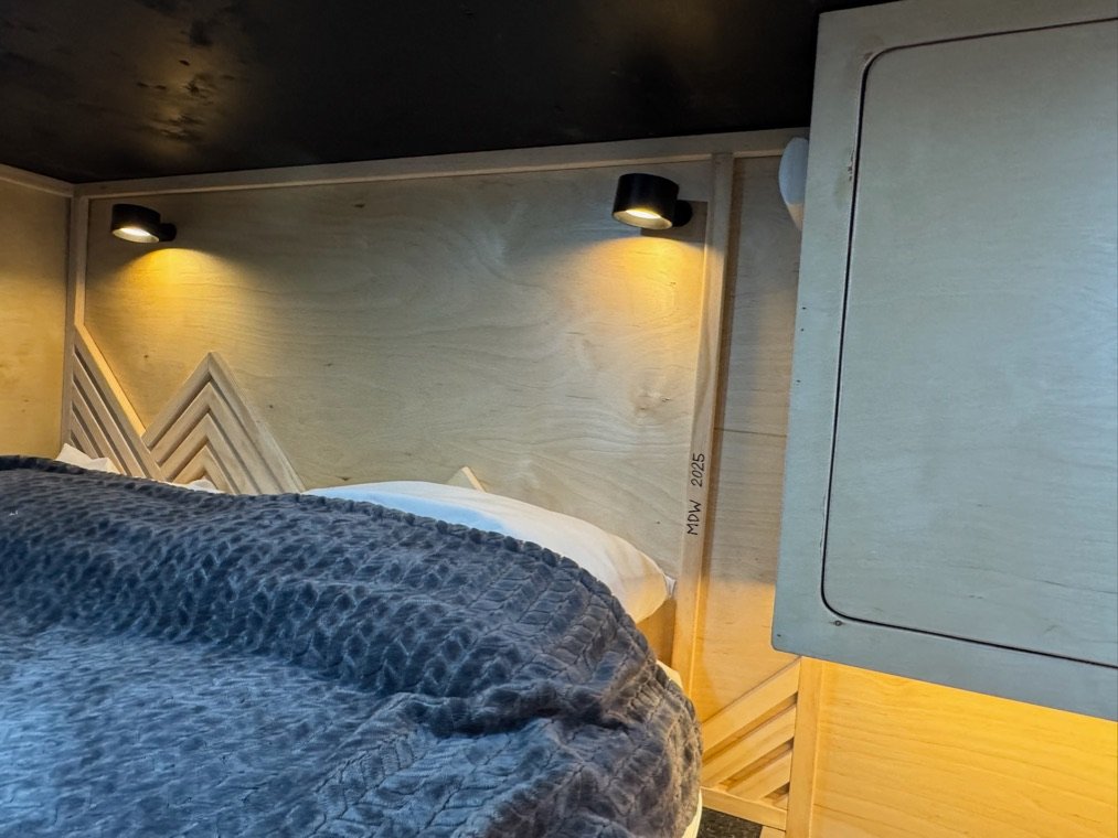Bed and reading lights